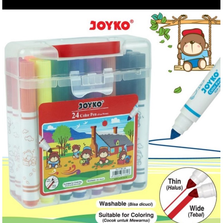 

Pulpen Pen Warna 24 warna Super murah