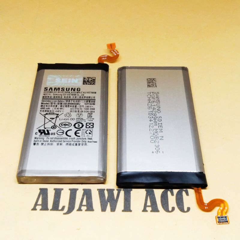 Baterai Bt Batre Battery Samsung Galaxy Note 9 N965 EB-BN965ABU Original Battery Hp