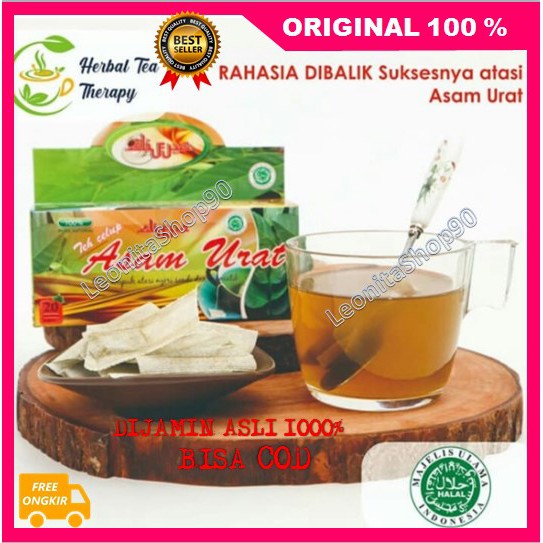 

[BISA COD] Teh Celup Asam Urat Mengatasi Asam Urat Rematik Nyeri Sendi ASLI