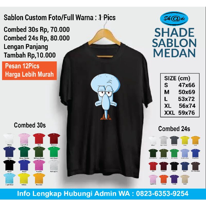 

Sablon Costum Gambar Full Warna A4