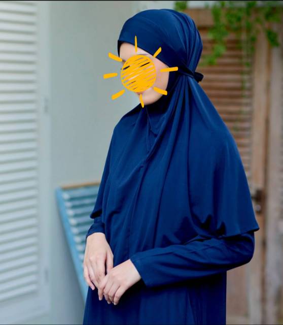 Hijab instan / bergo masker / bergo
