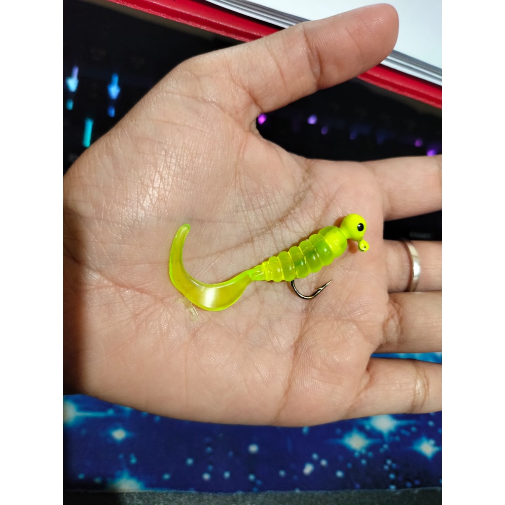 SOFT LURE SIAP PAKAI TERMASUK KAIL JIG HEAD UNTUK SOFT LURE
