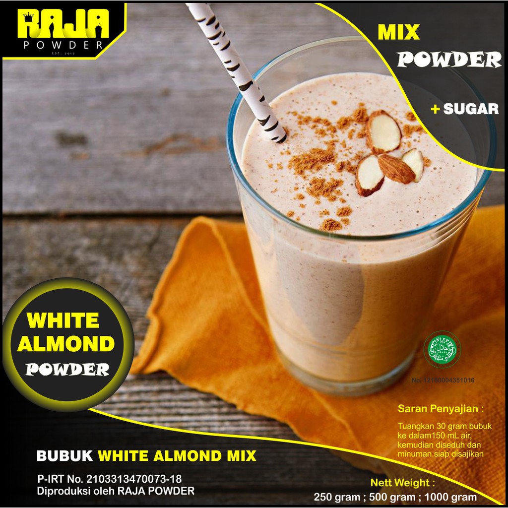 

Bubuk Almond Bubuk Minuman Almond Powder 1 kg / 1000 gram