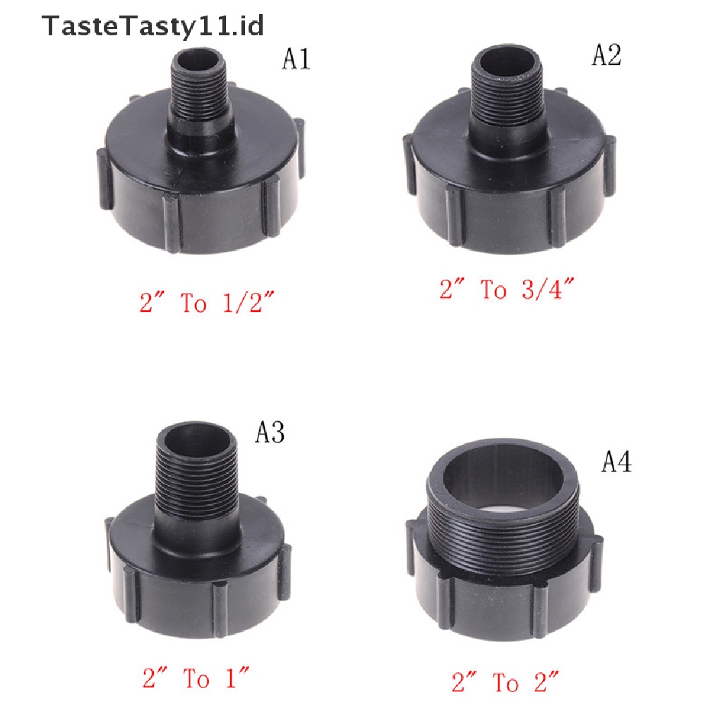 Tastetasty Adapter Tote Tank IBC 2 &quot;Ke 1 / 2&quot; 3 / 4 &quot;