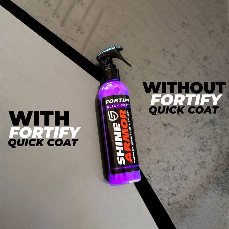 Fortify Quick Coat Ceramic Coating Spray Wax Quick Paint Protection