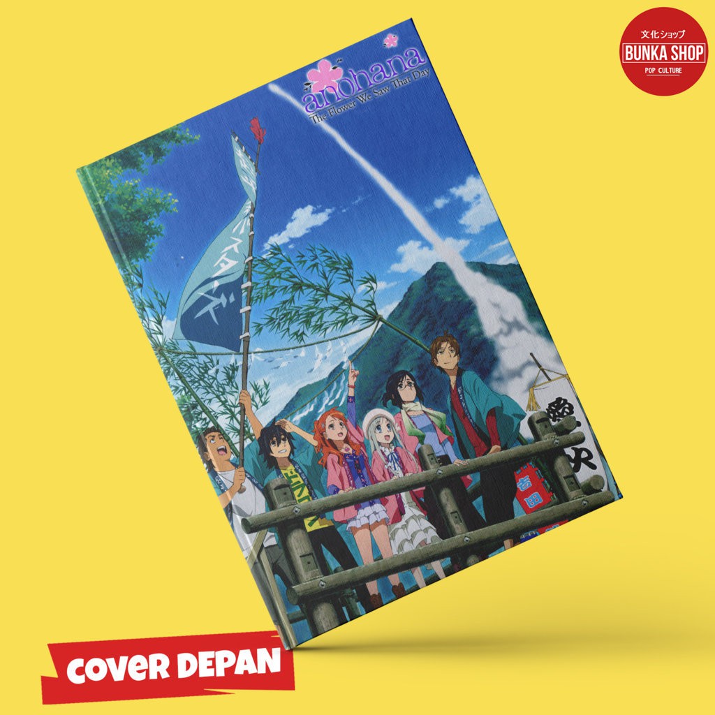 

Note Book Hardcover Anime Anohana Ukuran A5 Buku Tulis Catatan Agenda Planner Jurnal Notebook Gift Couple