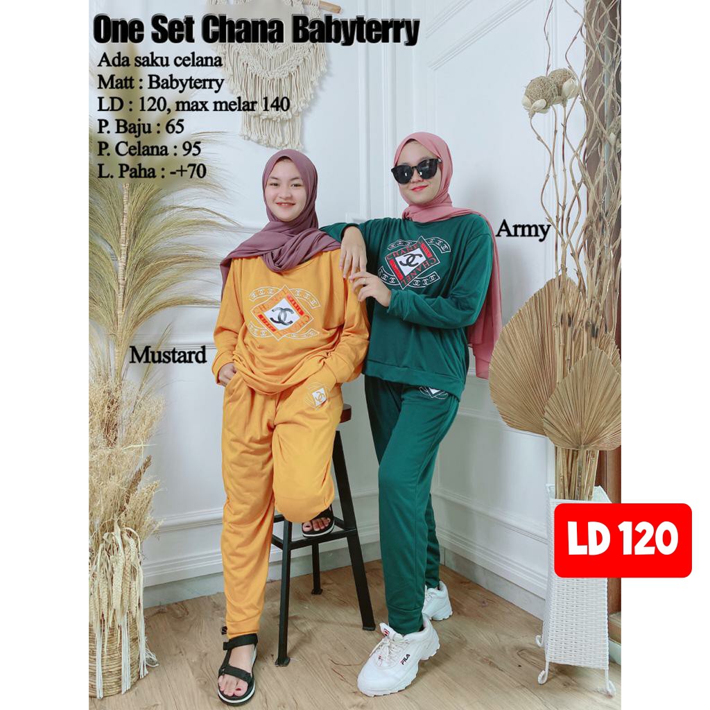 ONE SET BABYTERRY JUMBO LD 120 SETELAN BABYTERRY JUMBO XXL CHANA