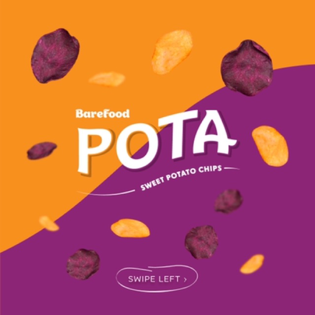 Barefood Pota - Sweet Potato Chips