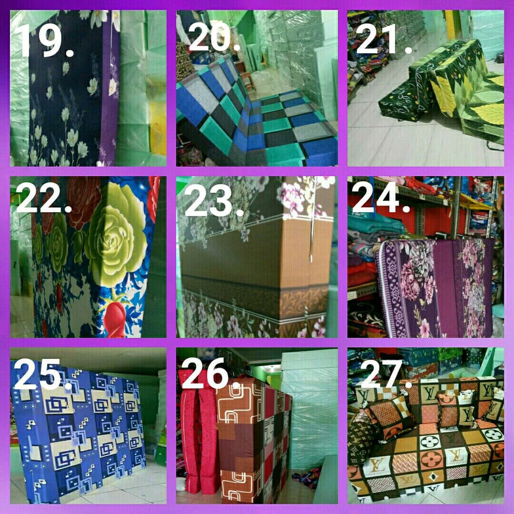 Kasur busa inoac yukata 200x160x20 type custom garansi 15 thn