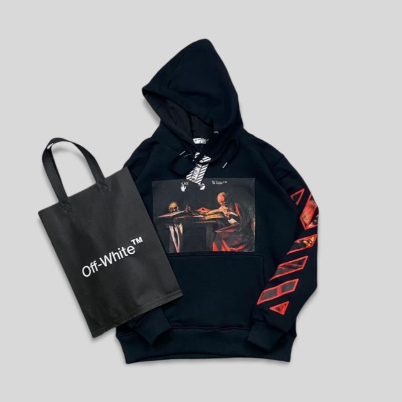 HOODIE OFF WHITE | SWEATER HOODIE OFF WHITE | OFF-WHITE HYPEWEAR