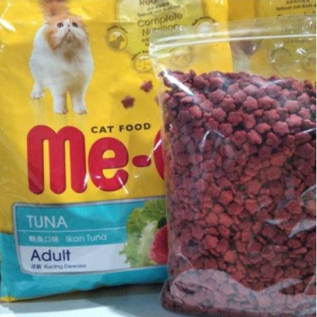 Meo tuna Adult 500gr Repack Makanan kucing Murah