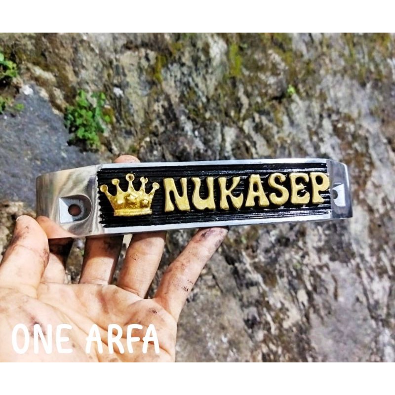 KUMIS YAMAHA RX KING BAHAN BESI REQUEST NAMA SENDIRI