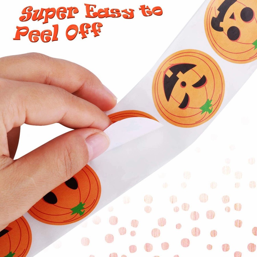 Cutting Sticker Jack O Lantern Halloween Scary Stiker Murah Anti Air