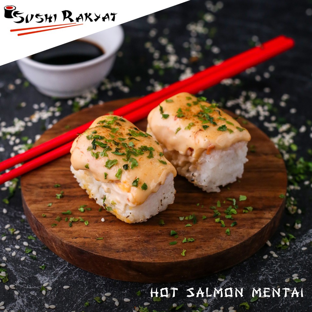 

SushiRakyat Hot Salmon Mentai Isi 2pcs