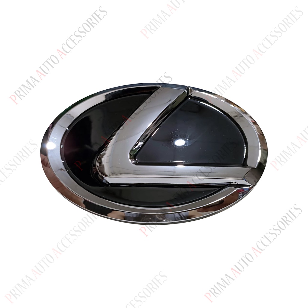 Logo Emblem Mobil LEXUS HITAM 13 cm