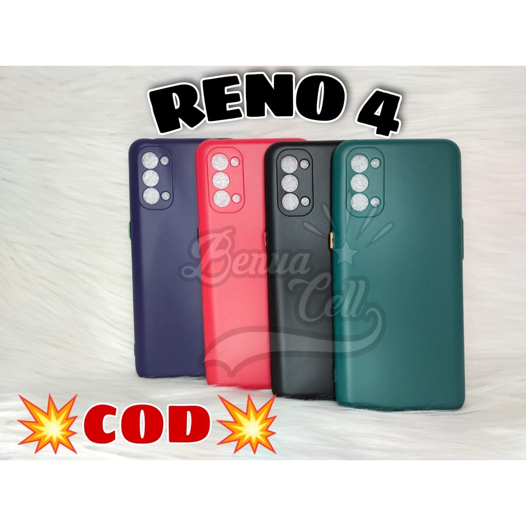 SOFTCASE MACARON RENO 4 -RENO 4 PRO -RENO 5 -RENO 5F // SOFTCASE MACARON PROTECTION KAMERA - BD