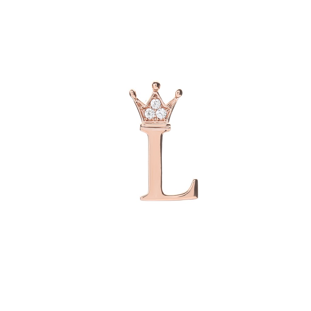 

Dominique Jewellery-Diamond Pendant Alpha Beta L King & Queen