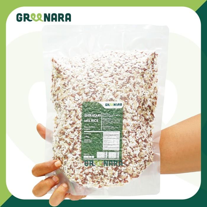 

Shirataki Mix Rice 1Kg / Shirataki mix Beras Merah , Coklat Organik Berkualitas