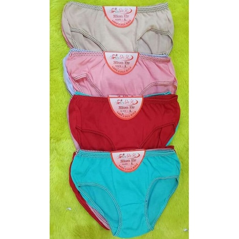 celana dalam wanita isi 3 pcs Xian Er - cd cewek - pakaian dalam - bikini