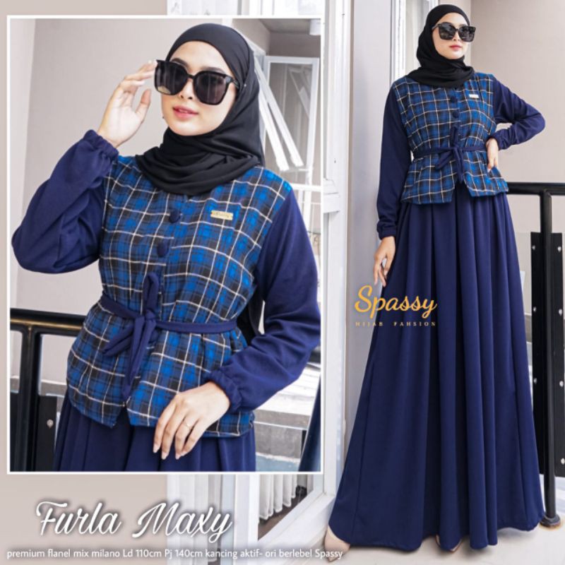 Furla Maxy GAMIS WANITA MUSLIM ORI BY SPASSY