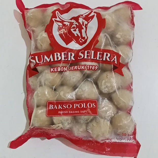 

Bakso Sapi Polos Sumber Selera Kebon Jeruk isi 50