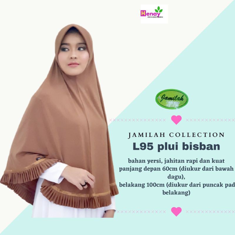 JILBAB JAMILAH PLUI BISBAN 95