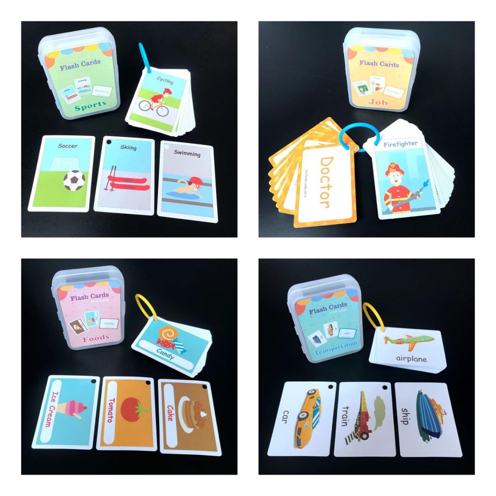 yoyo children flashcard - flash cards kartu belajar bahasa Inggris