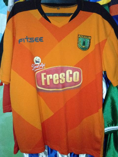 Jersey Persibo Bojonegoro 2018 Home Liga 3 Jatim Orange Dryfit Terbaru Semi GO