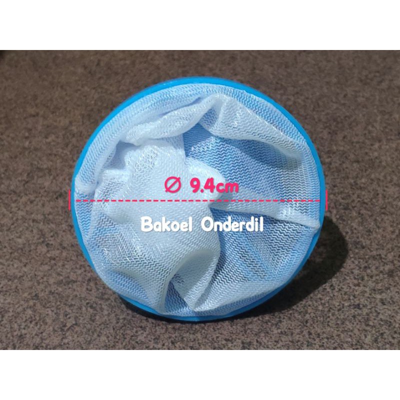 KANTONG FILTER MESIN CUCI BENTUK BOLA DIAMETER 9.4CM