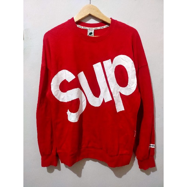 Crewneck SUPREME second branded