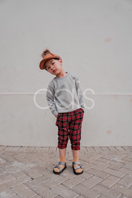 Sweater Polos Anak bahan fleece katun premium by caiskids