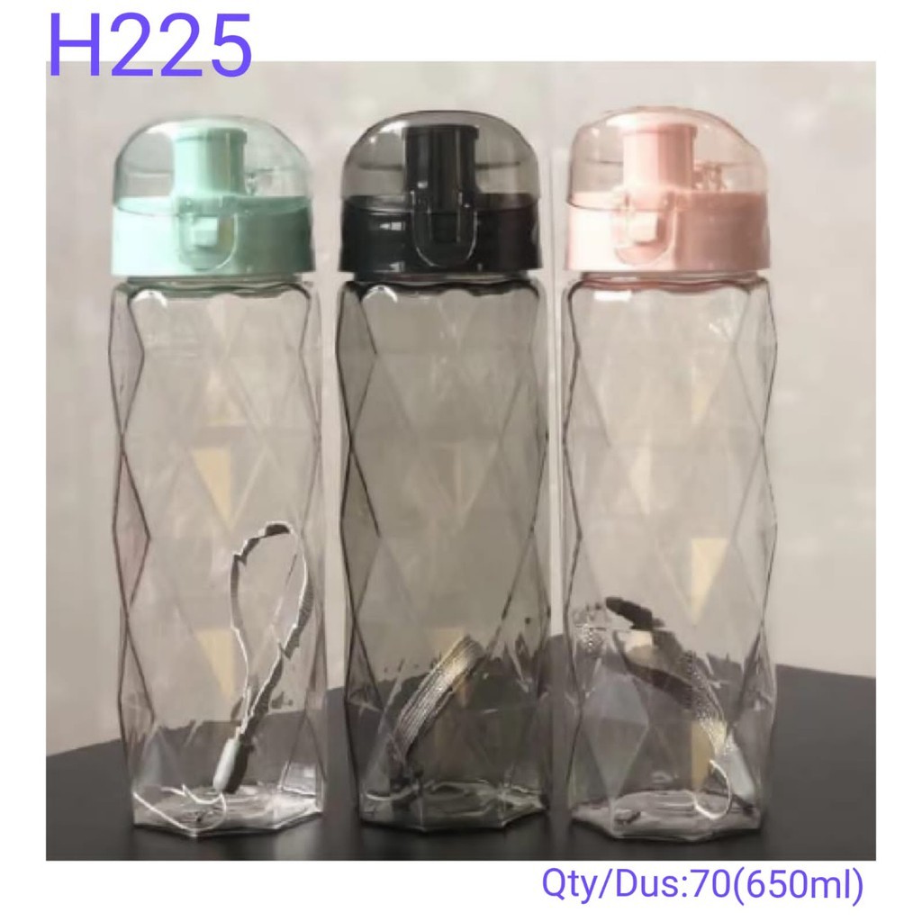 H225 Botol Minum Crystal / BPA Free Kado Unik Souvenir Mewah Kristal 750ml-2