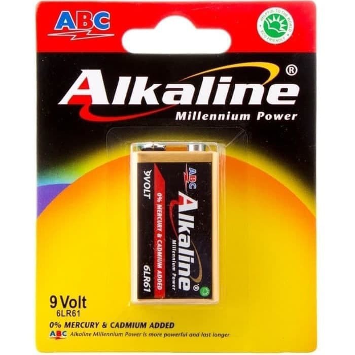 

Baterai 9v Alkaline