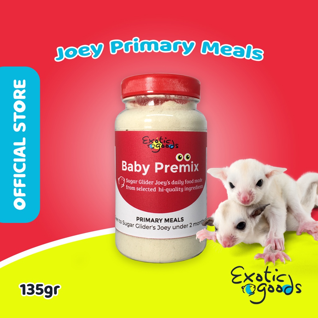 Baby Premix 135gr Makanan Joey Bubur Joey Makanan Sugar Glider Joey Shopee Indonesia