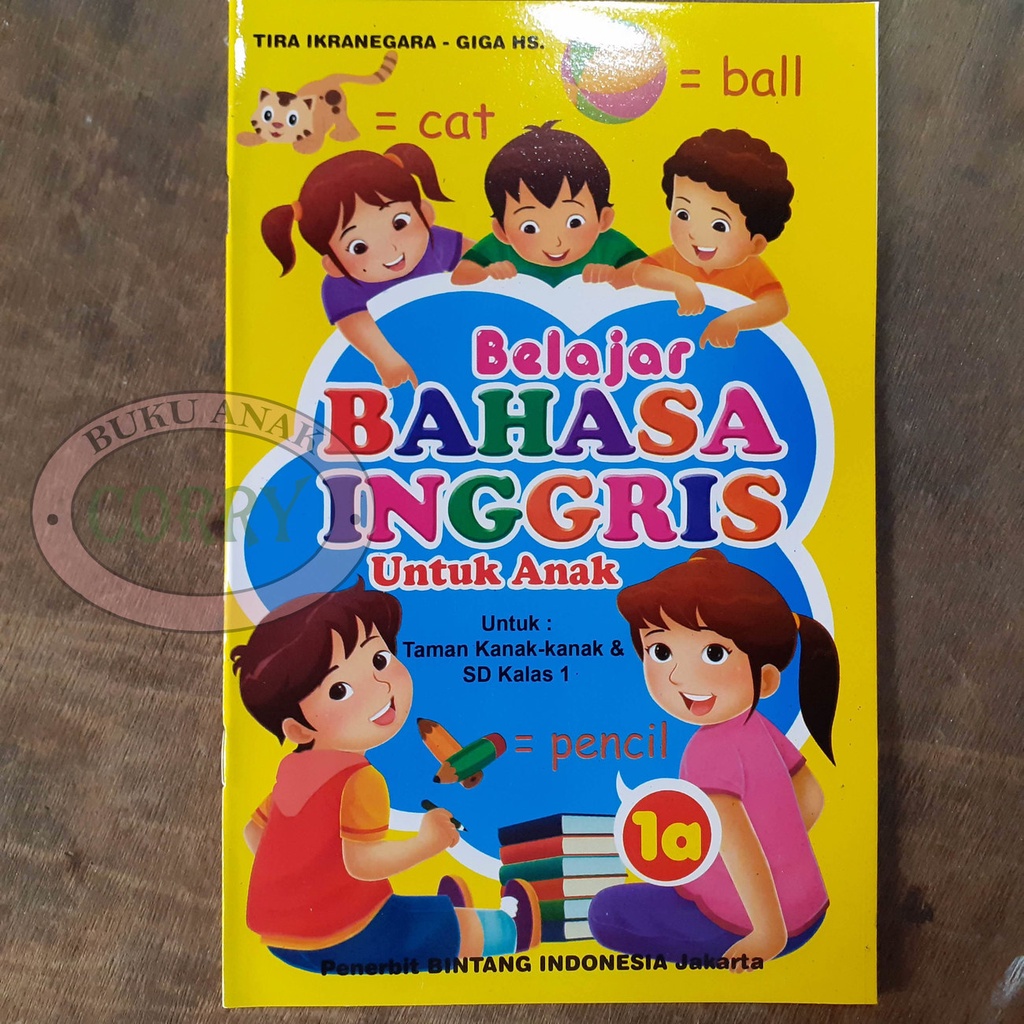 Buku Belajar Anak Bahasa Inggris TK SD 1A Edukasi Murah