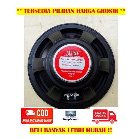 AUDAX Speaker 12 Inch 350 Watt AX-12030 Woofer ORIGINAL