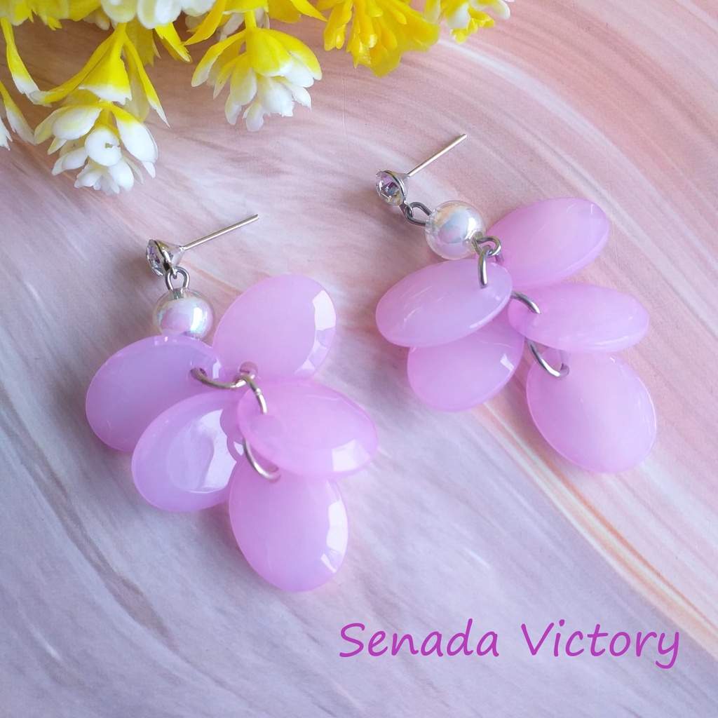 Senada Victory Anting Pesta Pastel Aksesoris Wanita SVP01