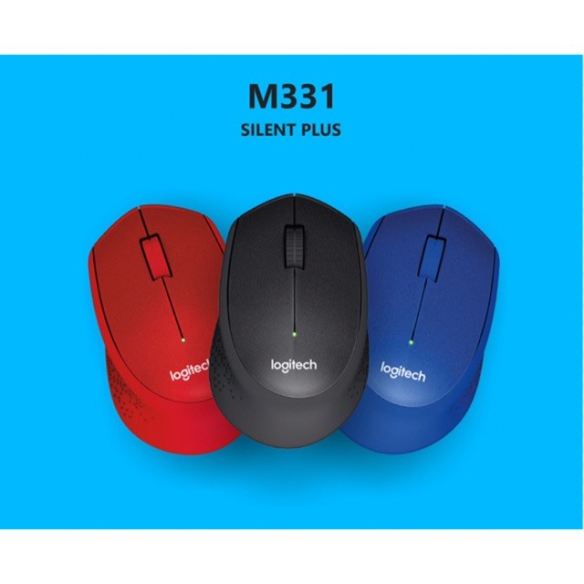 Mouse Wireless Logitech M331 Silent Click , Logitech Garansi RESMI