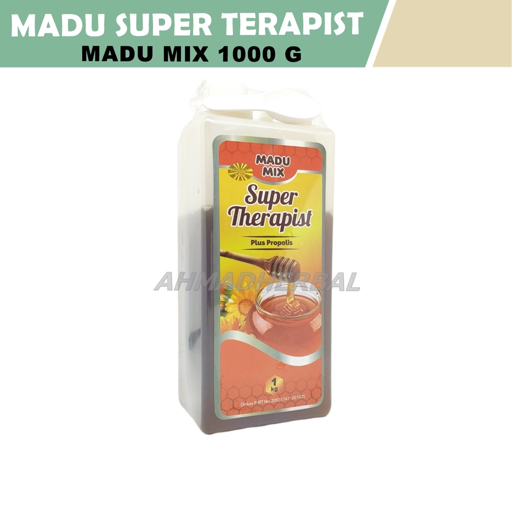 

Madu Mix Super Therapist 1kg plus propolis 1000 G 1 KG