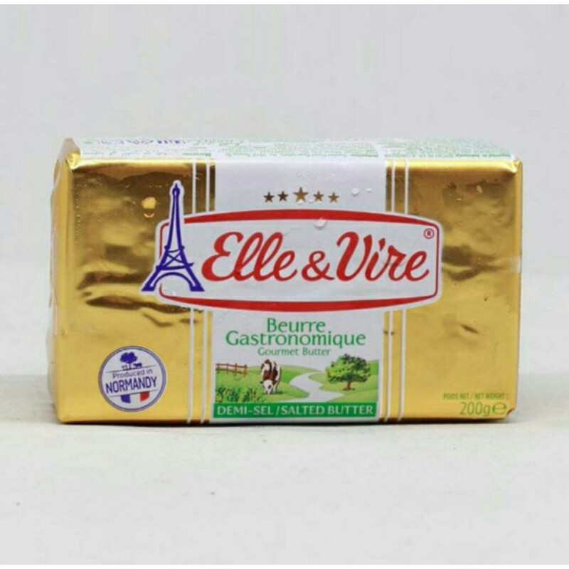 

Elle & Vire Butter Salted / Unsalted 200 Gr