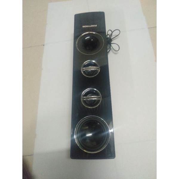 SPEAKER TOWER TV LED POLYTRON 32 INCH ORIGINAL