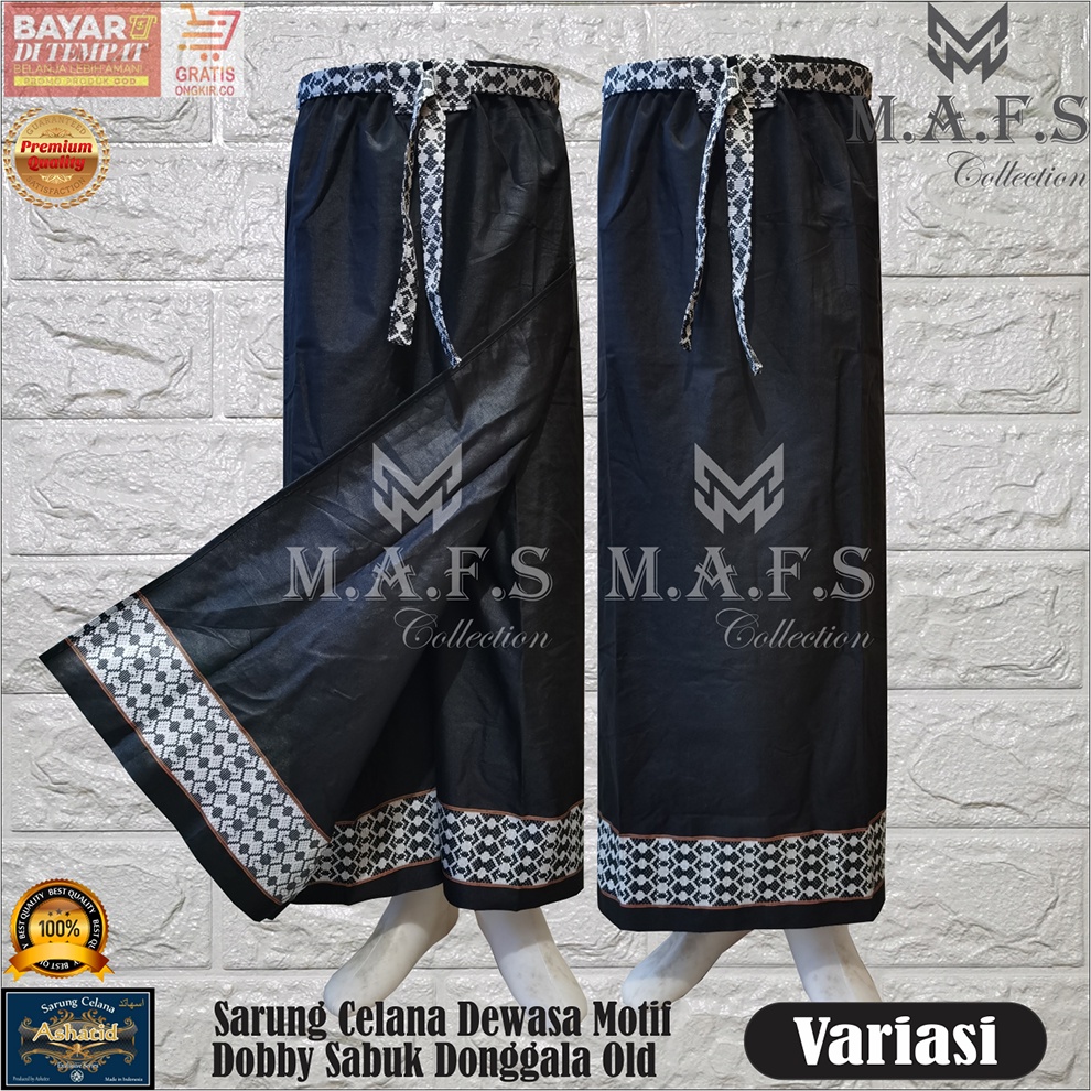 SARUNG CELANA DEWASA MOTIF POLOS SABUK DONGGALA OLD &amp; NEW MOTIF