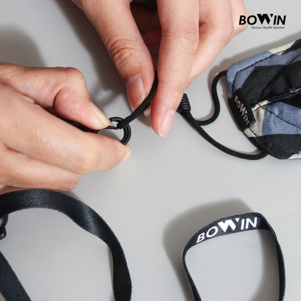 Bowin Tali Hijab / Tali Kepala / Headloop - Aksesoris Masker