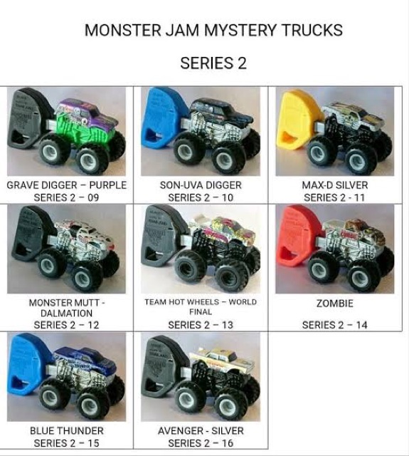 hot wheels monster jam mystery trucks series 2