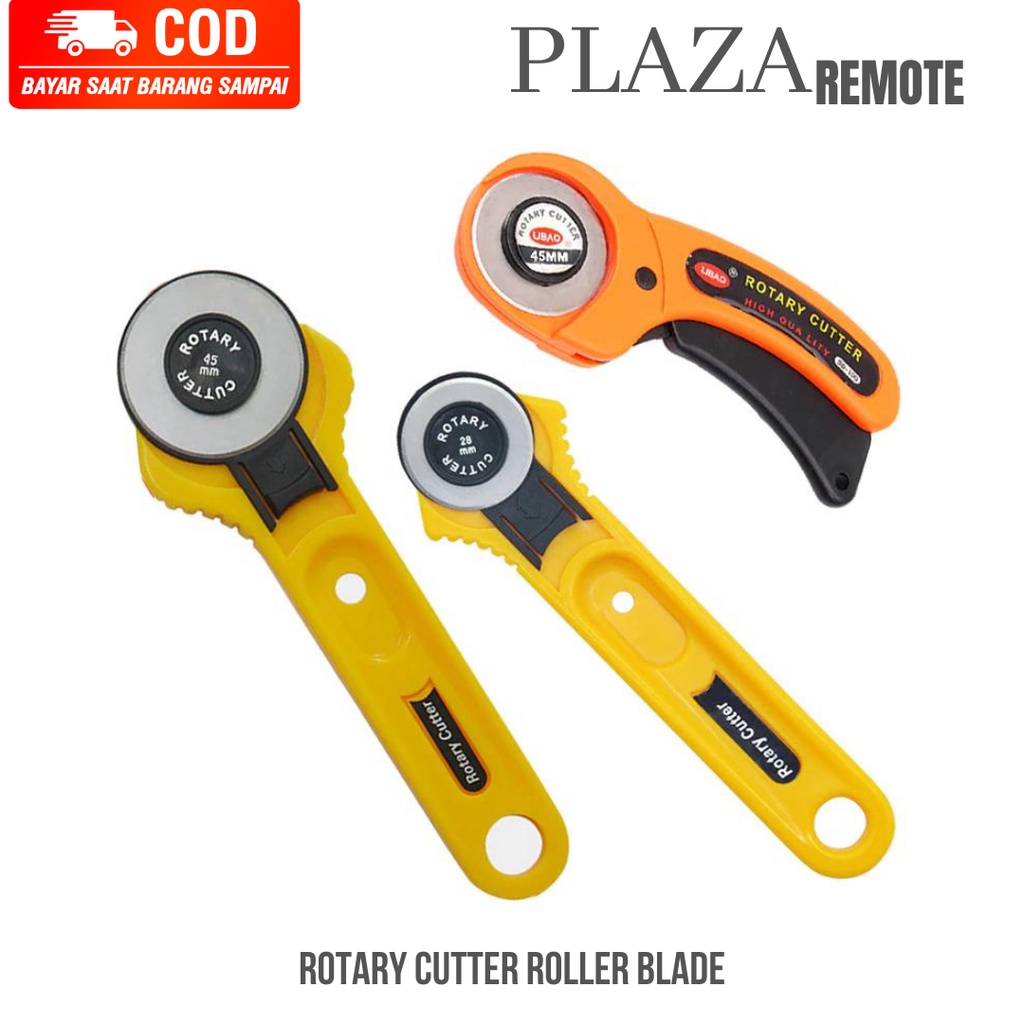 Rotary Roller Cutter RODA 28MM 40MM 45MM ALAT BANTU POTONG KERTAS KAIN