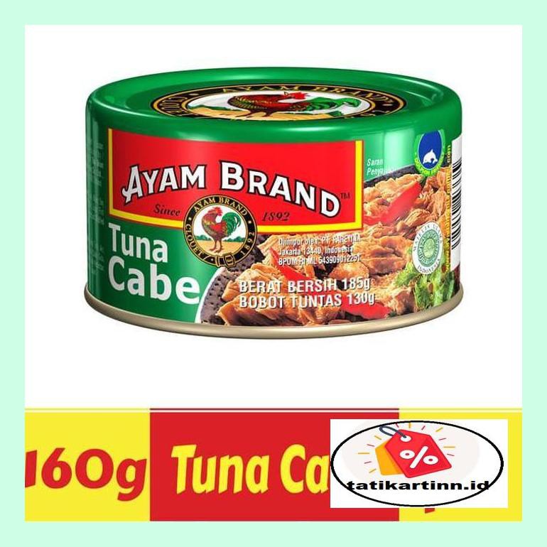 

T4Tksot Ikan Tuna Kaleng Paket 6 Pcs Cabe Hot Ayam Brand 160Gr Sotytat