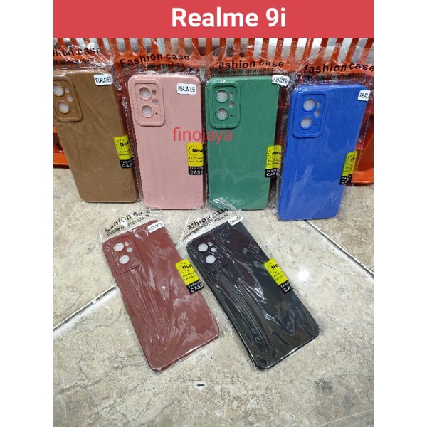 Softcase Realme 9i Silikon Casing Selicon Case Macaron Pelindung Pro Camera