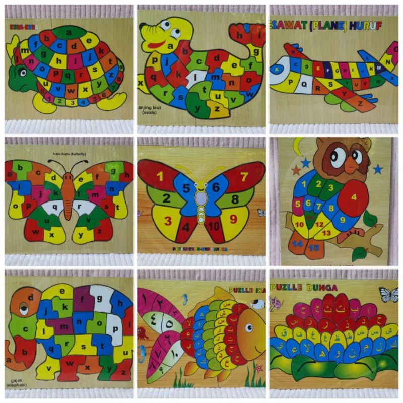 

Puzle bahan kayu mdf