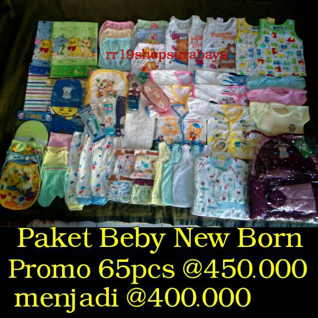  Perlengkapan  bayi  baru lahir paket hemat beby newborn 