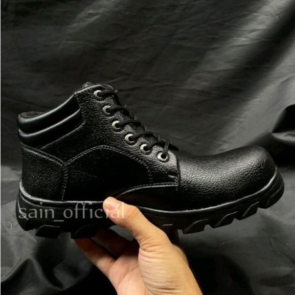 (New Promo)Safety Kickers Boots Pria Sepatu Safety Pria Kulit